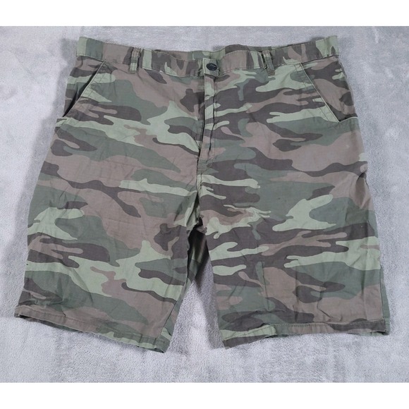 Dickies Other - Dickies Shorts Men's 42 Camouflage Green Camo Rip Stop Casual Outdoor Hiking
